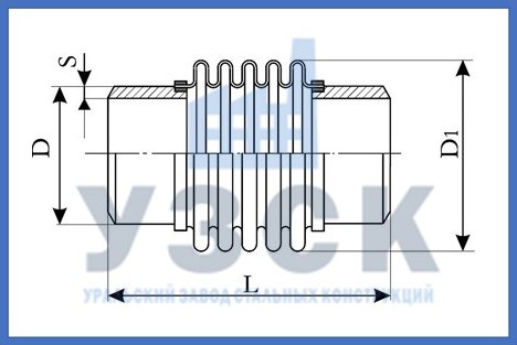 Чертёж компенсатора ОПН в Димитровграде