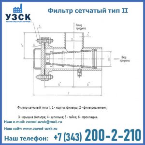 Фильтр сетчатый ФС по Т-ММ-11-2003 в Димитровграде