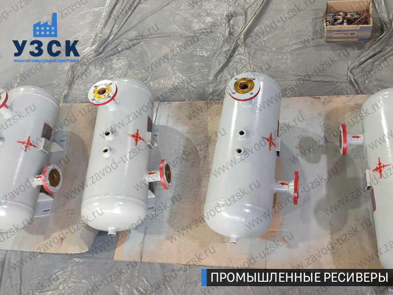 фотография емкостных ресиверов газа Димитровград